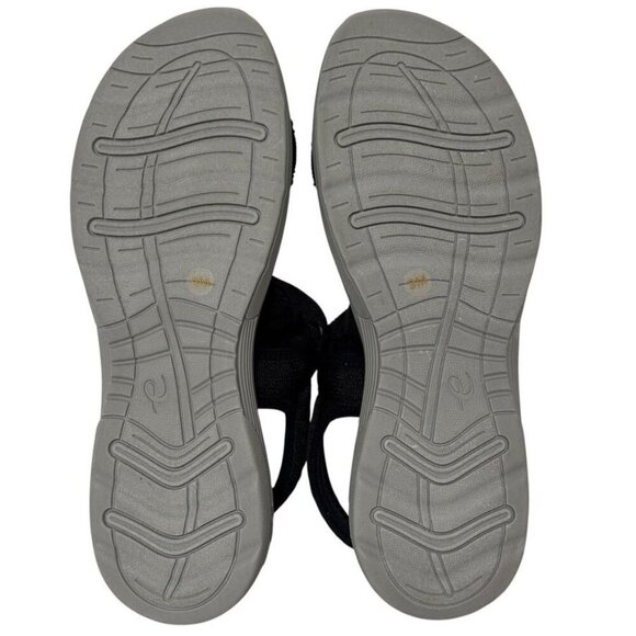 Easy Spirit Trish 2 Black Sport Sandals Adjustable Slingback Women's Size 9 - Picture 10 of 16
